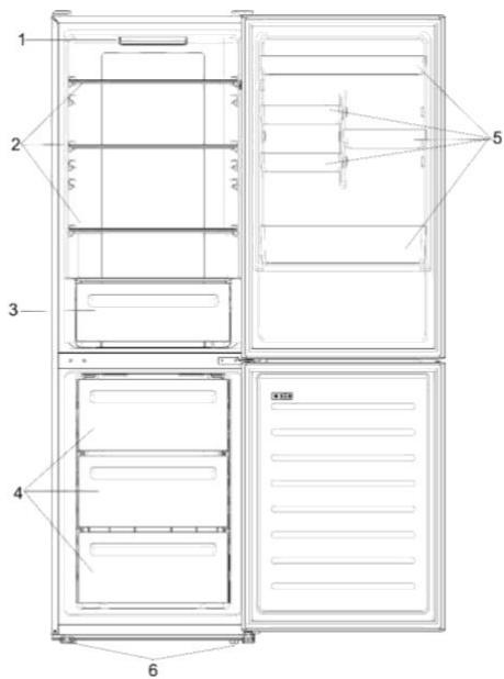 CANDY CCE3T618ES - PRODUKTA APRAKSTS - 1
