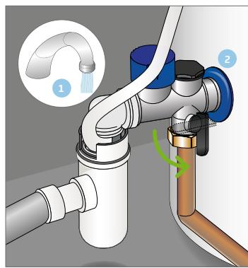 SAUTER TAKHINI - Remplissage du chauffe-eau - 1