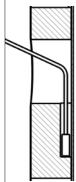 SAUTER TAKHINI 250 L - Mise en place de la sonde de régulation solaire (dans le cas du modele serpentin) - 4