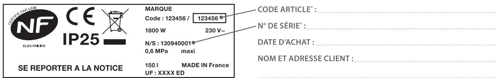 EQUATION TITANE - CONDITIONS GÉNÉRALES DE GARANTIE - 1