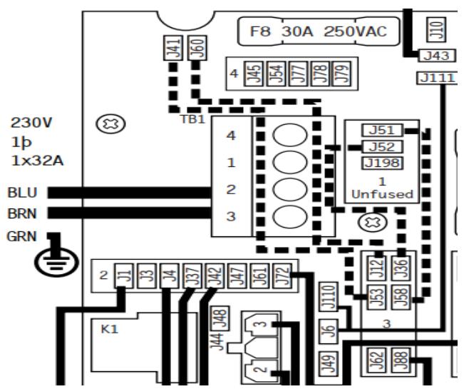 WATERCLIP GEZIRA PLUG&PLAY - RACCORDEMENT EN MONOPHASE 1X16 AMPÉRES. - 1