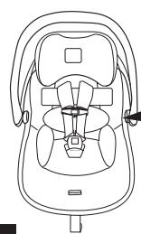 PEG PEREGO ADAPTATEUR PRIMO VIAGGIO POUR CHASSIS VELOCE, VIVACE, YPSI - primo viaggio adapter/links pegperego strollers - 11