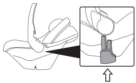 PEG PEREGO ADAPTATEUR PRIMO VIAGGIO POUR CHASSIS VELOCE, VIVACE, YPSI - primo viaggio adapter/links pegperego strollers - 2