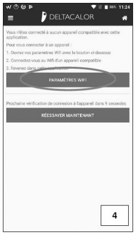 DELTACALOR MENEC - Description des erreurs - 6