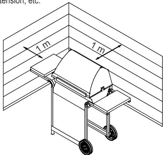 CHAR BROIL PRO INOX S4 - 468964021 - Pour une utilisation sûre de l'appareil et afin d'éviter de graves blessures : - 1