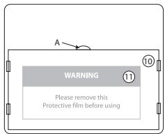 GYS TECHNO 11 TRUE COLOR - REPLACING THE INTERNAL PROTECTIVE SCREEN (10) - 1