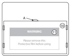 GYS TECHNO 11 TRUE COLOR - SOSTITUZIONE DELLO SCHERMO DI PROTEZIONE INTERNO (10) - 1