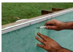 GRE EVORA - PT Comece colocando a manta protetora de dato que deve ser cortada do rolo incluido. - 2