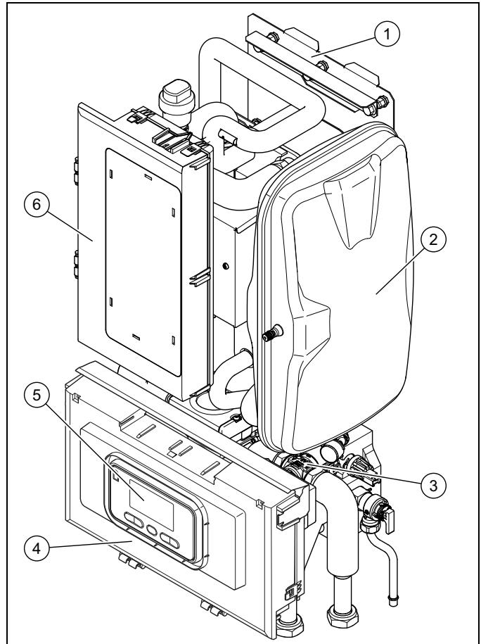 SAUNIER DUVAL 10021151CS - Structure du produit - 1