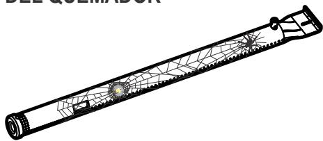 CHAR BROIL 140966 - ARANAS Y TELARANAS DENTRO DEL QUEMADOR - 1