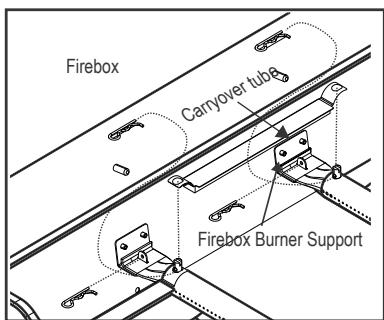 CHAR BROIL 468172222 - 468504222 - 468504222DK - Correct burner-to-valve engagement - 2