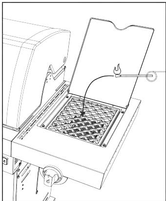CHAR BROIL 468172222 - 468504222 - 468504222DK - Bruciatore ardente Match Lighting - 1