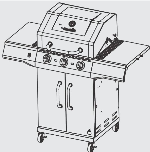 CHAR BROIL 468502322 - 468162322 - BURNER - 1