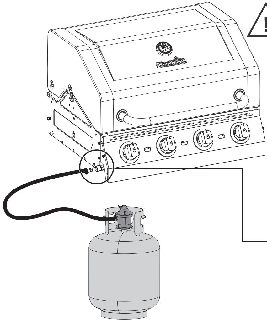 CHAR BROIL 140945 - LEAK CHECK FOR 468502422 - 4