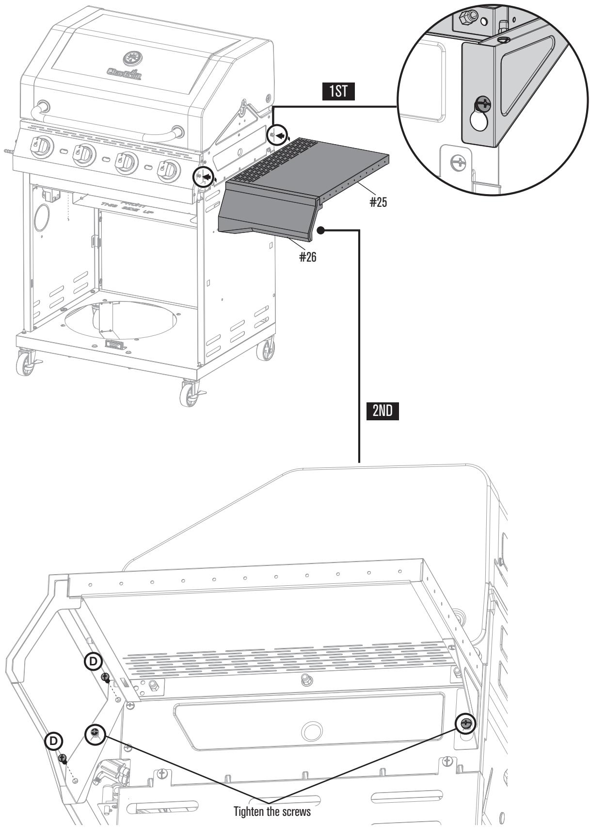 CHAR BROIL 140945 - ASSEMBLY - 3
