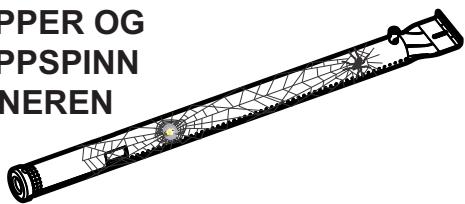 CHAR BROIL 468502422 - 468162422 - EDDERKOPPER OG EDDERKOPPSPINN INNI BRENNEREN - 1