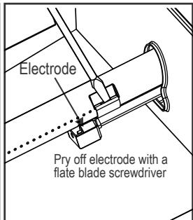 CHAR BROIL GAS2COAL - 468301421 - 468301421UK - 468302421 - Rétt tenging á brennara og loka - 4