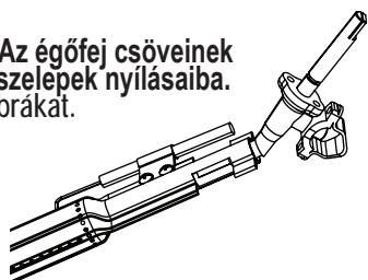 CHAR BROIL GAS2COAL - 468301421 - 468301421UK - 468302421 - Az egofej megfelelo illeszkedese a szelepvez - 1