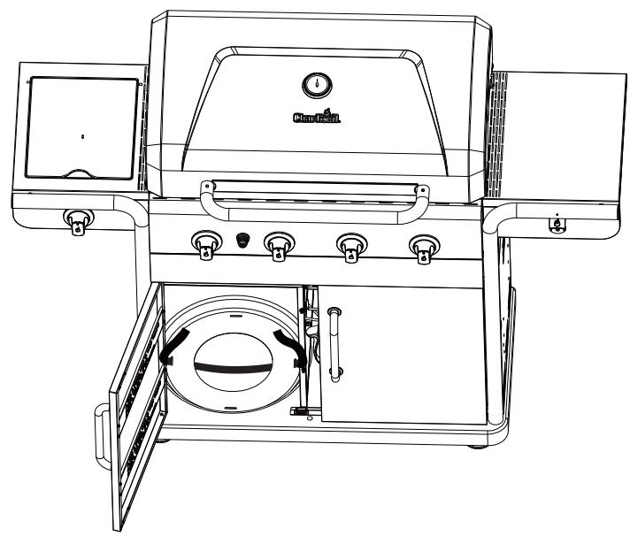 CHAR BROIL GAS2COAL - 468301421 - 468301421UK - 468302421 - BHIMAHNE - 3