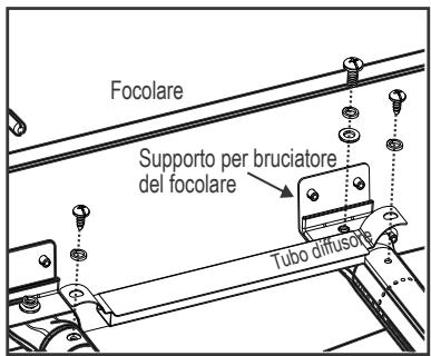 CHAR BROIL GAS2COAL - 468301421 - 468301421UK - 468302421 - Corretto aggancio del bruciatore alla valvola - 1