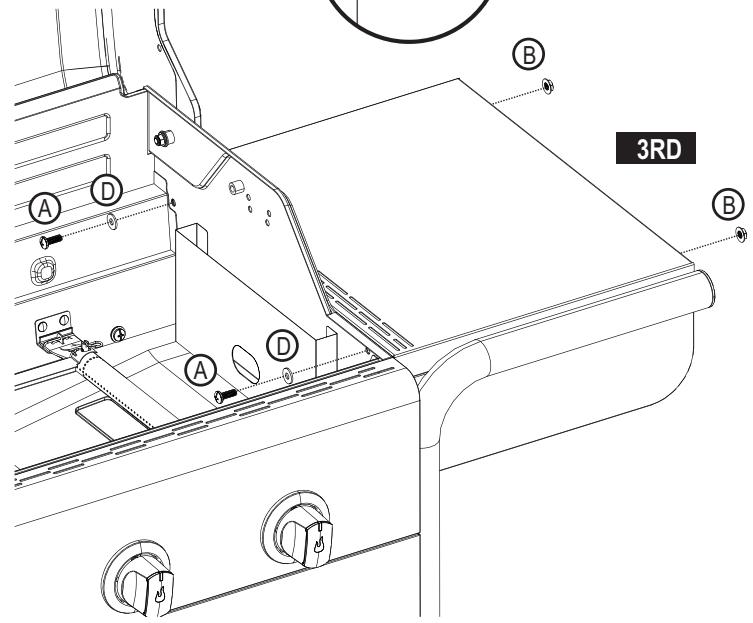 CHAR BROIL GAS2COAL - 468301421 - 468301421UK - 468302421 - PARTS LIST - 26