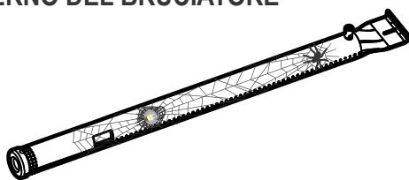 CHAR BROIL GAS2COAL - 468301421 - 468301421UK - 468302421 - PRESENZA DI RAGNI E RAGNATELE ALL'INTERNO DEL BRUCIATORE - 1