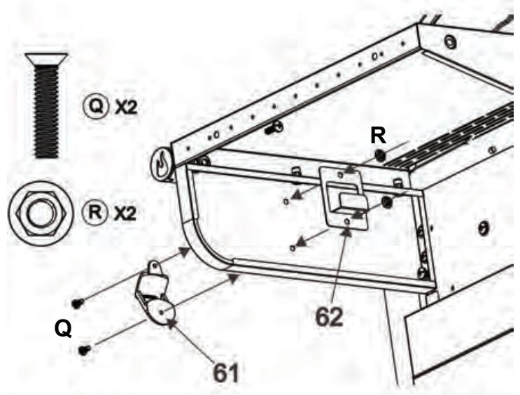 CHAR BROIL GAS2COAL - 468301421 - 468301421UK - 468302421 - PARTS LIST - 28