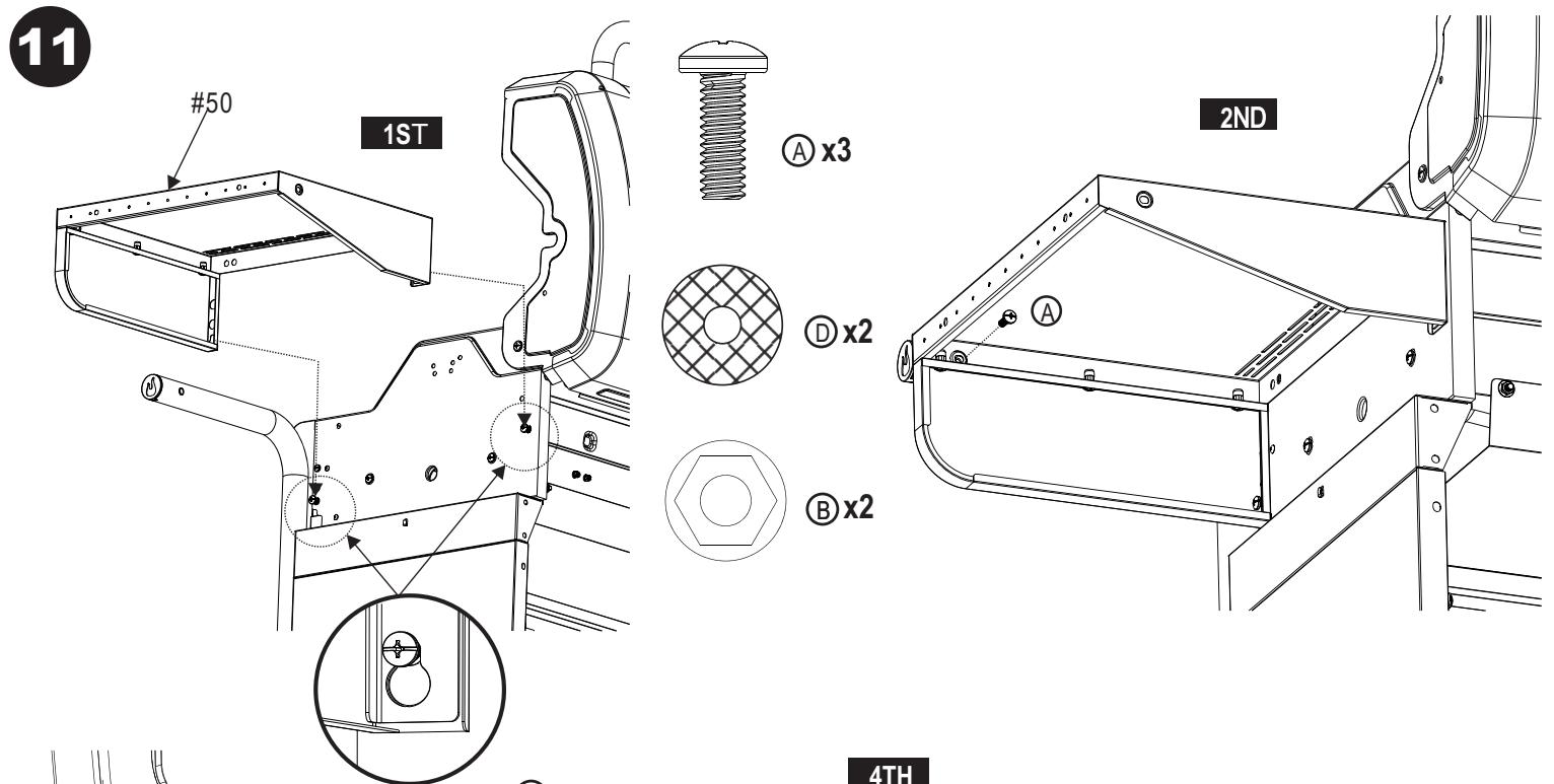 CHAR BROIL GAS2COAL - 468301421 - 468301421UK - 468302421 - PARTS LIST - 25