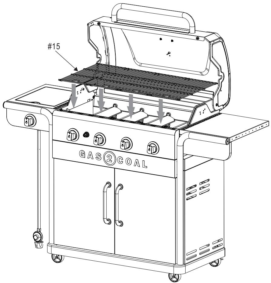 CHAR BROIL GAS2COAL - 468301421 - 468301421UK - 468302421 - Opbevaring af dit apparat - 2