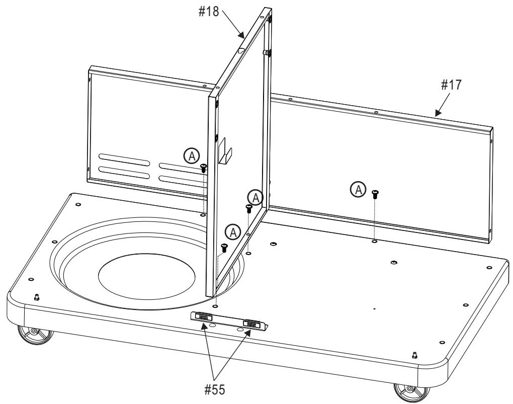 CHAR BROIL GAS2COAL - 468301421 - 468301421UK - 468302421 - PARTS LIST - 4