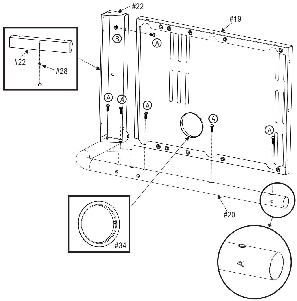 CHAR BROIL GAS2COAL - 468301421 - 468301421UK - 468302421 - PARTS LIST - 7