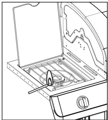 CHAR BROIL GAS2COAL - 468301421 - 468301421UK - 468302421 - Hot plate Match Lighting - 1