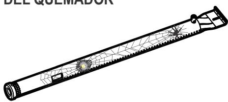 CHAR BROIL GAS2COAL - 468301421 - 468301421UK - 468302421 - ARANAS Y TELARANAS DENTRO DEL QUEMADOR - 1