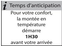 THERMOR EQUATEUR 4 - Temps d'anticipation - 1