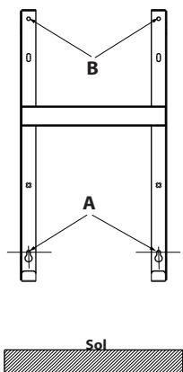 THERMOR EQUATEUR 4 - - Fixer le support mural au mur - 3
