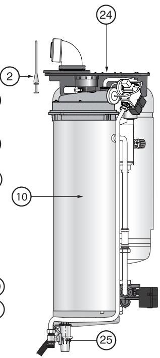 FRISQUET HYDROMOTRIX - HYDROCONFORT - PRESTIGE CONDENSATION - SCHEMA DE CABLAGE GENERAL - 5