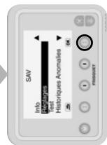 FRISQUET HYDROMOTRIX - HYDROCONFORT - PRESTIGE CONDENSATION - Fonctions Avances/SAV Info - 3