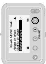 FRISQUET HYDROMOTRIX - HYDROCONFORT - PRESTIGE CONDENSATION - Modifier un circuit - 7
