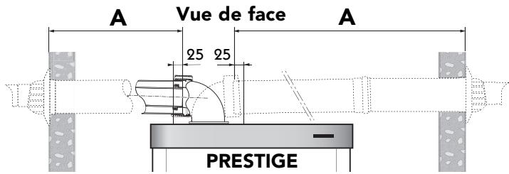 FRISQUET HYDROMOTRIX - HYDROCONFORT - PRESTIGE CONDENSATION - ACCROCHAGE DE LA CHAUDIERE HYDROMOTRIX ou HYDROCONFORT - 3