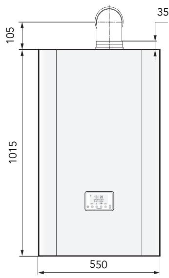 FRISQUET HYDROMOTRIX - HYDROCONFORT - PRESTIGE CONDENSATION - La chaudière doit être installée suivant les règles en vigueur : - 3