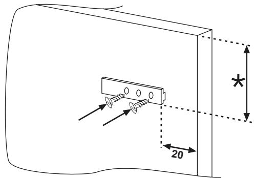 ROSIERES RSLP122N - ASSEMBLAGE DES PANNEAUX DE LA COLONNE ENCASTREE DES PORTES DE L'APPAREIL - 1