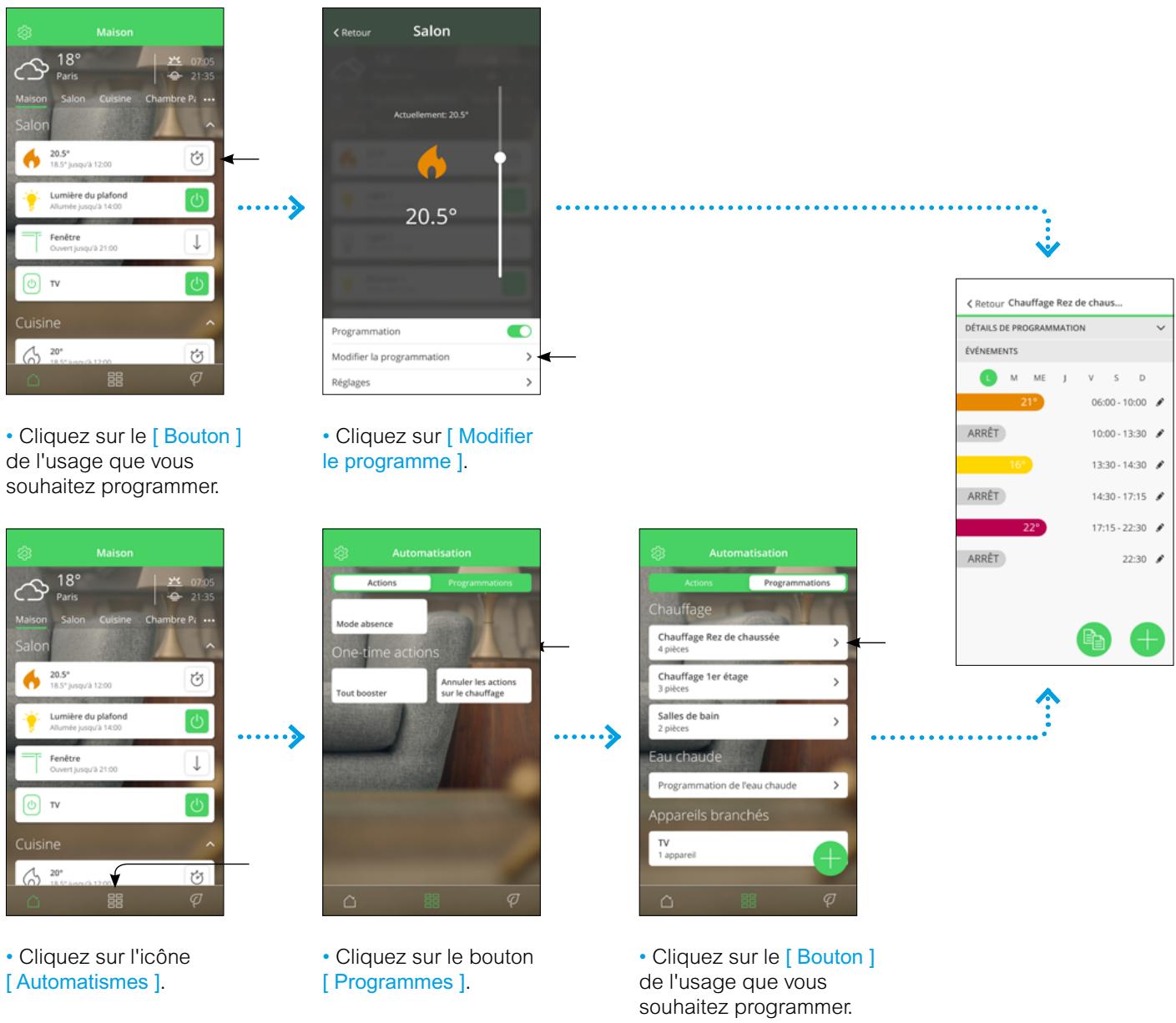 SCHNEIDER ELECTRIC ZIGBEE 13A WISER - Deux méthodes pour accéder à la programmation de tous les équipements - 1