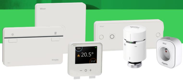SCHNEIDER ELECTRIC ZIGBEE 13A WISER - Système de gestion du chauffage simple et intelligent - 1