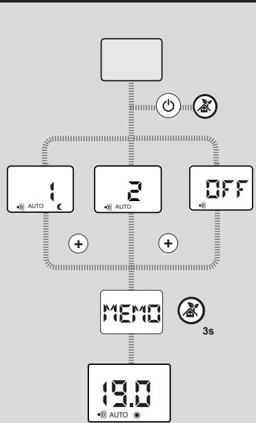 NOIROT RADIASOFT - Choix du mode de fonctionnement de la détéction d'absence - 1