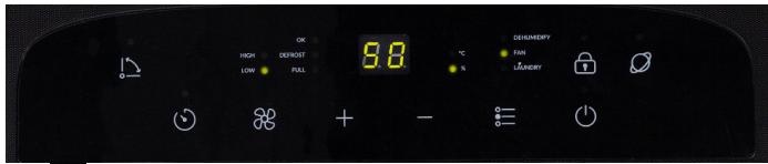 PRINCESS 353130 - FUNÇÉS DO PAINEL DE CONTROLO - 1