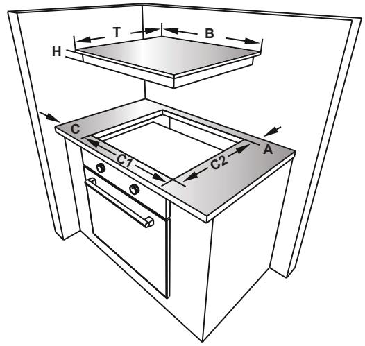 FRIONOR TVM64 - INSTALLATION DE LA TABLE DE CUISSON - 1