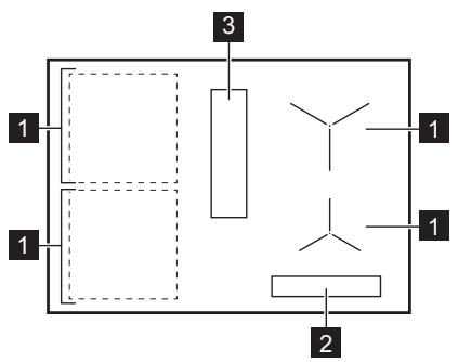 ELECTROLUX KCC83443 - Agencement des zones de cuisson - 1