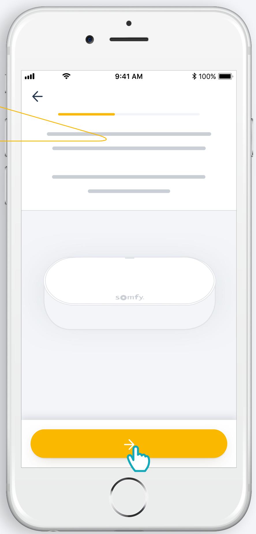 SOMFY Kit de connectivité - Branchez l'alimentation - 5