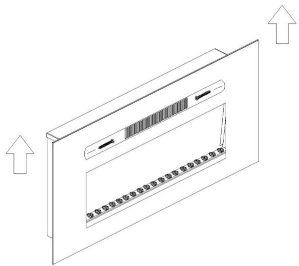 CHEMINARTE Elysee (242) / Elysee XXL (221) / Elysee 3XL (222) / Elysee 5XL (150) et Brite Inox 3XL (149) / Elysee INFINITY(243) - Type 1. Encastrée - 3