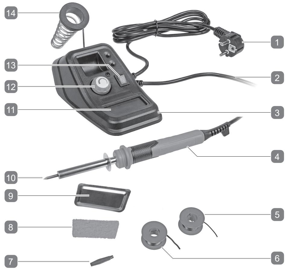 ROTHENBERGER HS-060Y - Livraison / description des pieces - 1